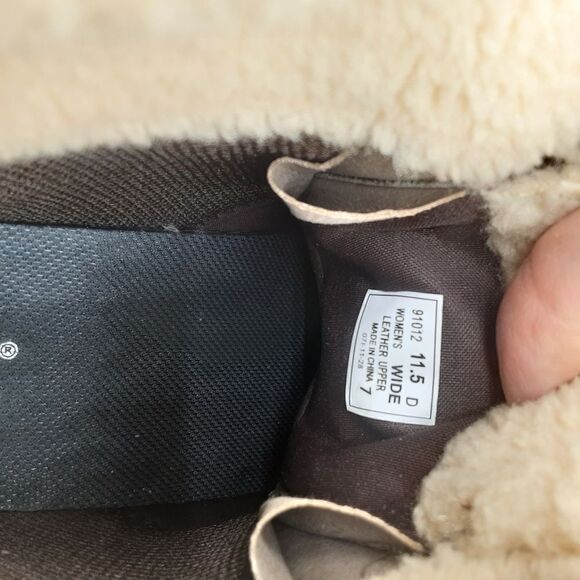 Orthofeet Florence Boots Women's 11.5W Brown Taupe Suede Ankle - Picture 6 of 10